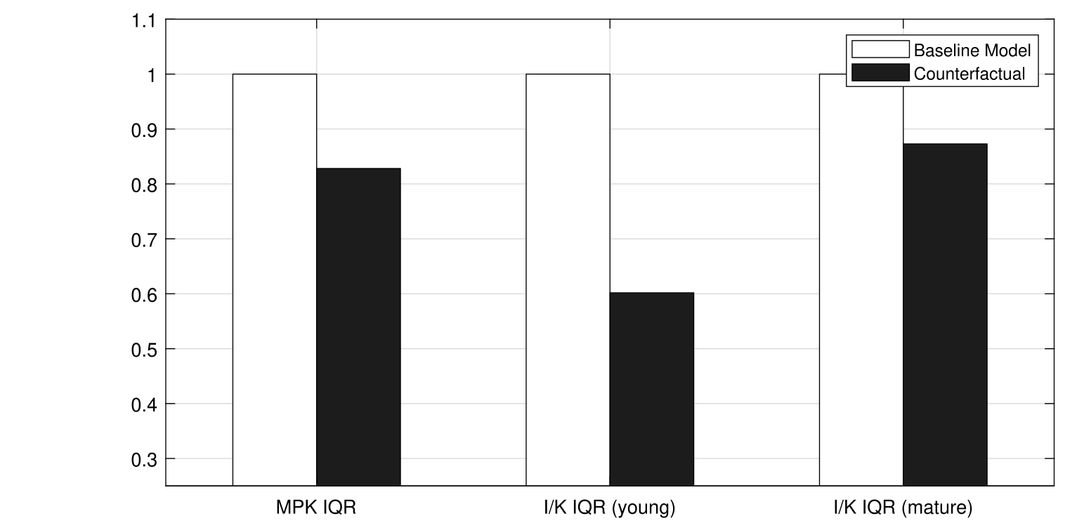Figure 4: Dispersion in the Model