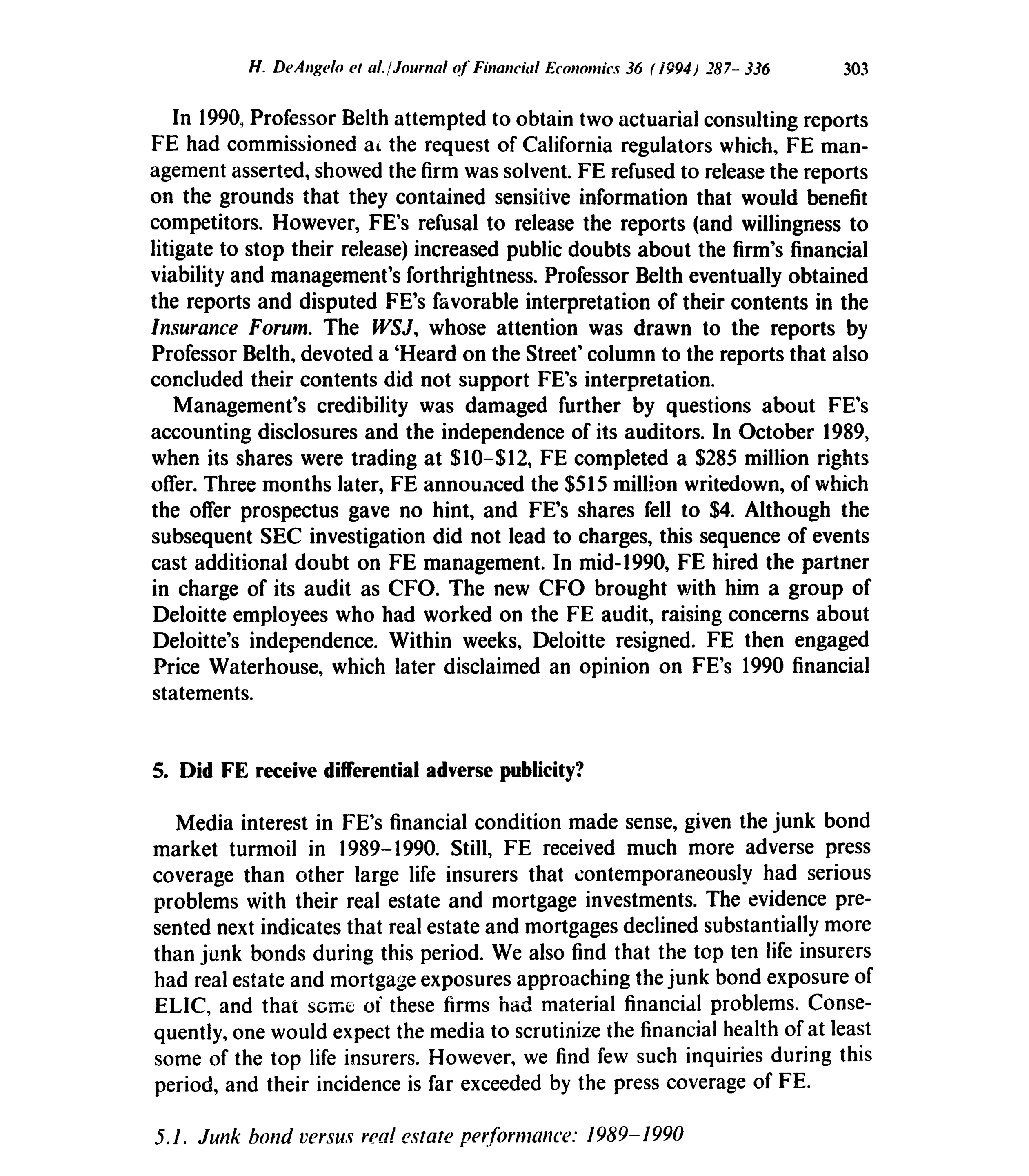 Figure 3: reports publicly available indices that measure the investment perfor-