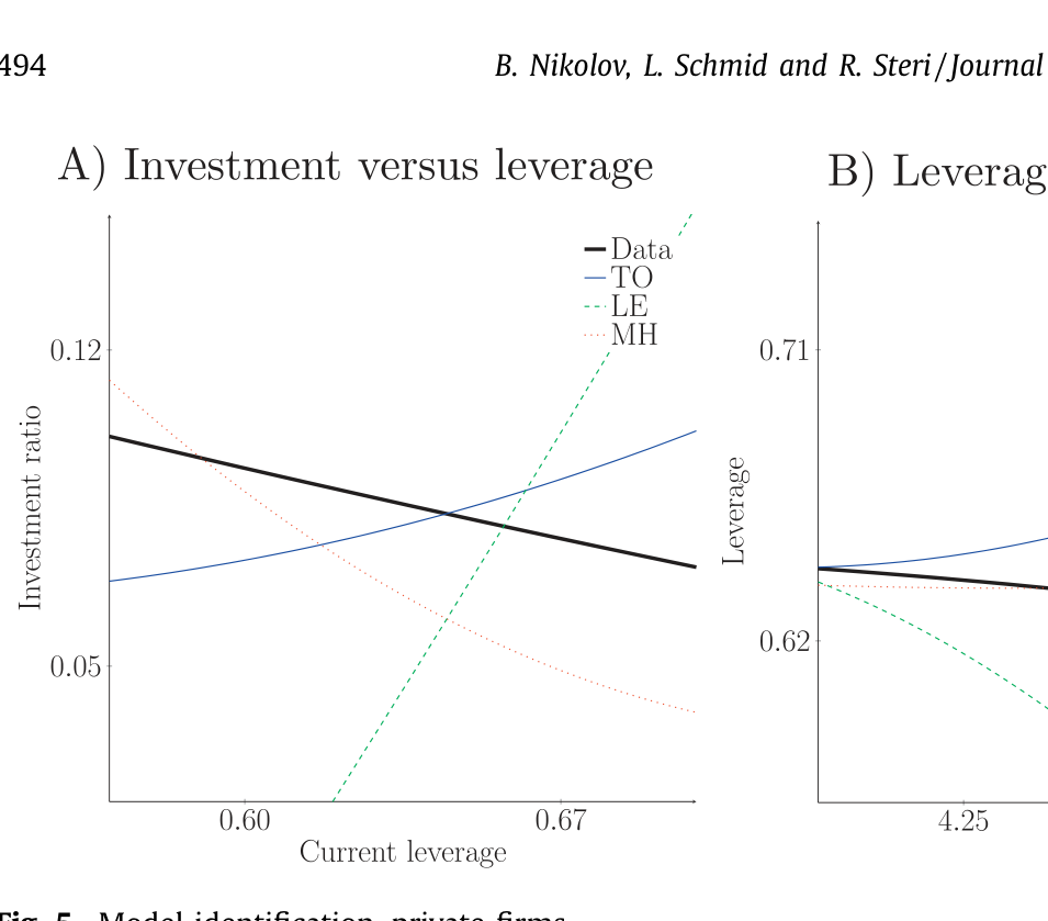 Figure 5: Model identification–private firms